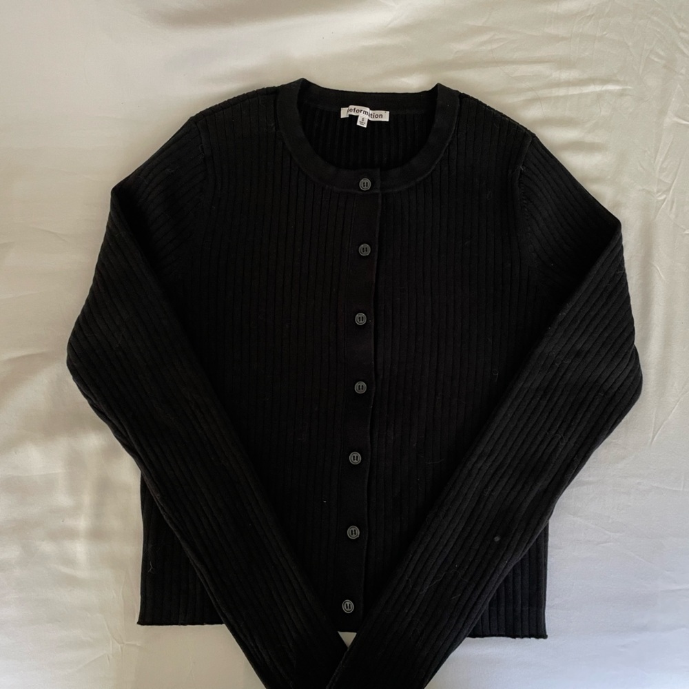 Reformation Joanne Cotton Cardigan